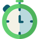 high retention represented by time high retention represented by time